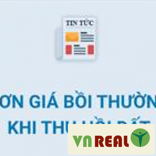 ĐƠN GIÁ BỒI THƯỜNG KHI THU HỒI ĐẤT 