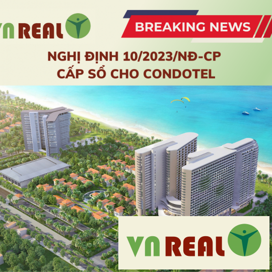 NGHỊ ĐỊNH 10/2023/NĐ-CP CẤP SỔ CHO CONDOTEL