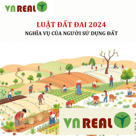 Nghĩa vụ của người sử dụng đất theo Luật đất đai 2024